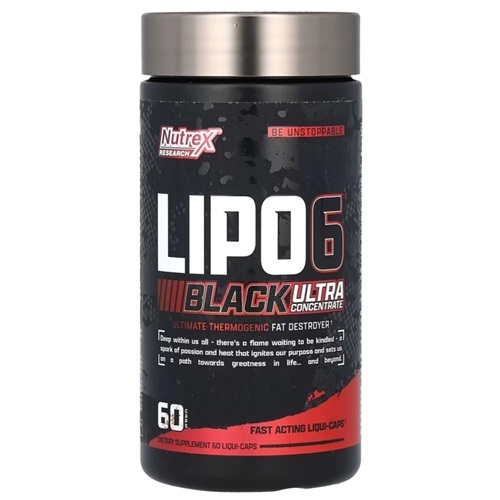 Lipo 6 Black de Nutrex x60 Ultra Concentrado