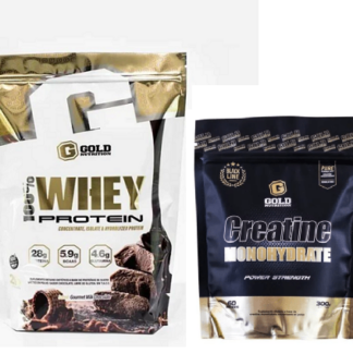 Combo Gold Proteina 2lbs + Creatina 300 Grs