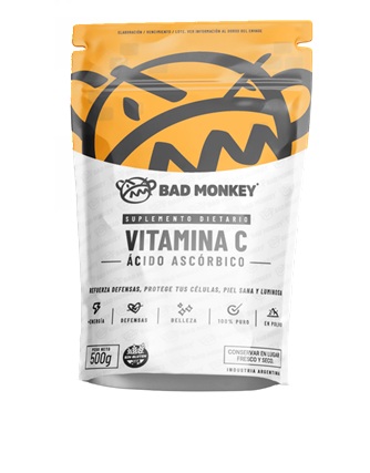 Bad Monkey Acido Ascórbico 500 gr