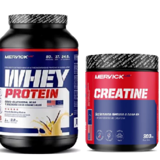 COMBO MERVICK Proteina x 1kg. + Creatina x 300 grs