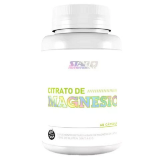 Star Nutrition Citrato De Magnesio 500grs X 60 Capsulas