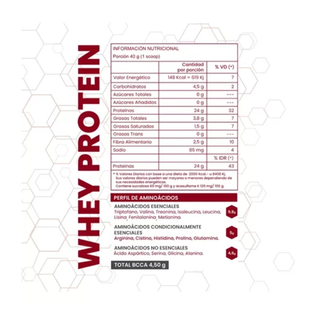 ONE FIT Whey Protein 2lb (907gr) (Doy Pack) - Imagen 2
