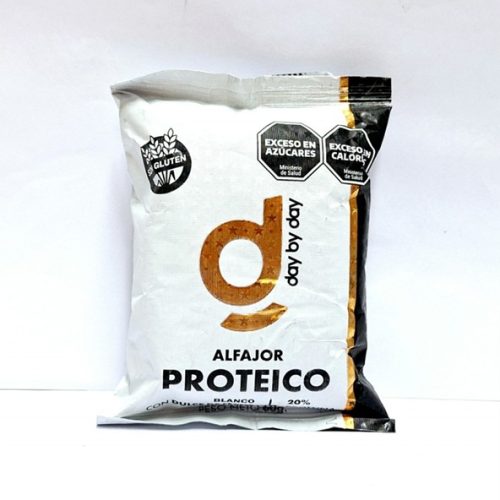 Day by Day Alfajor Proteico 20% de proteína.