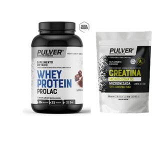 Combo Prolac Pulver 1kg + Creatina Pulver 300grs doy pack
