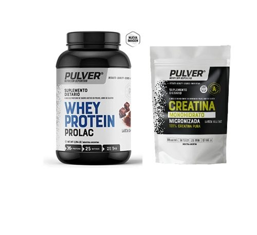 Combo Prolac Pulver 1kg + Creatina Pulver 300grs doy pack