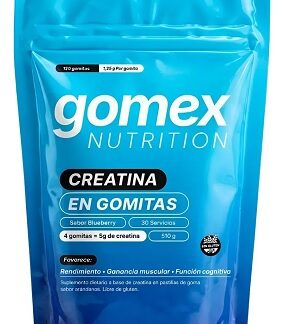 Gomitas De Creatina Monohidratada 5gr Gomex ( 120 gomitas )
