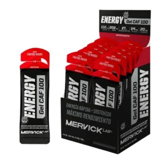 Mervick Lab Energy Gel Caf 100MG x12 Unidades