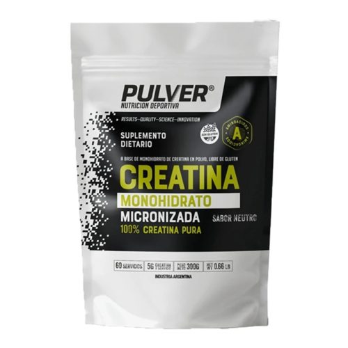 Pulver Creatina Monohidratada 300 grs Doy Pack