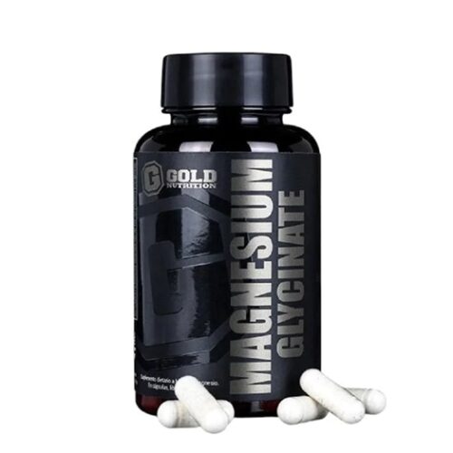 Gold Nutrition Glicinato De Magnesio 60 Caps 100% Quelado