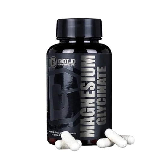 Gold Nutrition Glicinato De Magnesio 60 Caps 100% Quelado