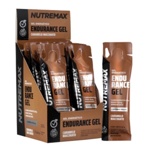 Nutremax Endurance Energy Gel 42 gr x 12U Con Cafeina