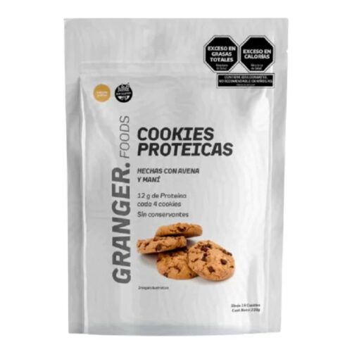 Granger Cookies Proteica Con Chips Chocolate 220g Sin Gluten