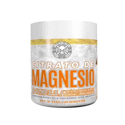 CITRATO DE MAGNESIO 300GR - GENERATION FIT