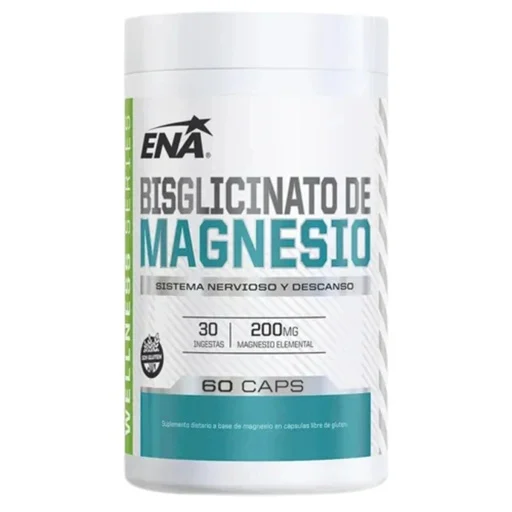 ENA SPORT Bisglicinato de Magnesio 60 Caps.