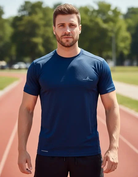 Remera Deportiva Hombre Microperforada Urban Luxury